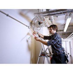 Páska tesa® PRO tesaflex®, elektroizolační, lepící, sPVC, 15 mm, černá, L-10 m