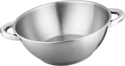 Wok edény MagicHome Chloe, 26 cm, 5 liter, üvegtetővel, rozsdamentes acél
