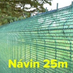Sieť tieniaca zelená 1,8x25 m HDPE 80g/60% GARDENKUS