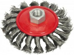 Perie Germaflex, 125mm/M14x2, CZ125, radială, împletită, pliată
