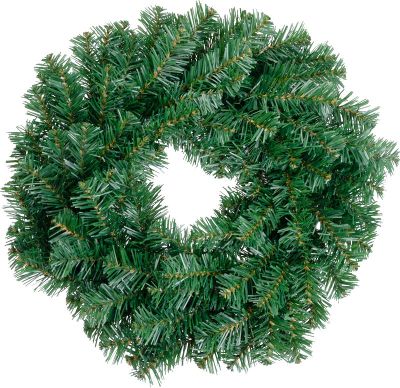 MagicHome Weihnachtskranz, natur, 45 cm, 100 Zweige, DICK