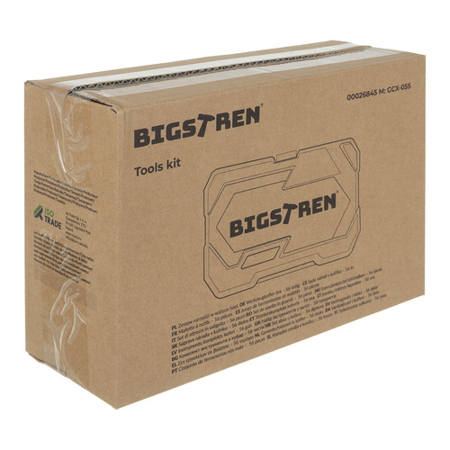 Sada náradia v kufríku s 56 kusmi. Bigstren 26845