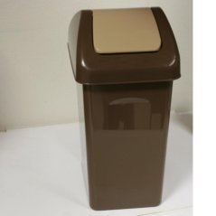 Kosz na śmieci UH 25l SWING brązowy