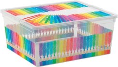 Pudełko vekom KIS C Box Arty Colors M, 18L, 34x40x17 cm