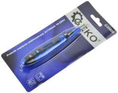 Elektro skúšačka napätia LCD, 3 x 140 mm, 10-250 V, 8/25/200, GEKO