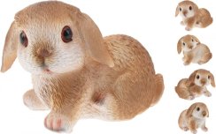 Figurka królika 7,5x5x5,3 cm mieszanka żywicy poliestrowej