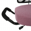 Ergonomischer Kniestuhl, rosa/schwarz, RUFUS