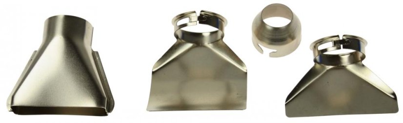 Heißluftpistole 2.000 W, 4 Düsen, 2 Temperaturstufen, 350/550 C°, GEKO