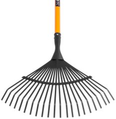 Grablje LR002AF, 22 zob, ventilator, z ročajem iz steklenih vlaken 150 cm (akce)