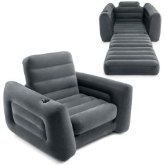 Nafukovací matrac 2 v 1 - ležadlo a posteľ 221x107x66 cm INTEX 66551NP (akce)
