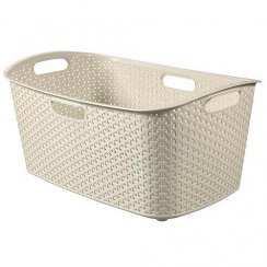 Basket Curver® MY STYLE 47 lit., krém, 60x39x28 cm