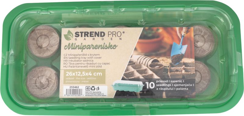 Mini kuhalo na pari Strend Pro, Herrison MG-027, sa 10 tableta kokosa, 26x12,5x4 cm