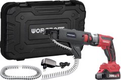 Șurubelniță Worcraft CDIS-S20LiBM ShareSYS, pentru gips-carton, 20 V, Li-ion, fără perii, SET în valiză