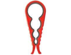 Otvárač zaváracích fliaš plastový zelený 4v1