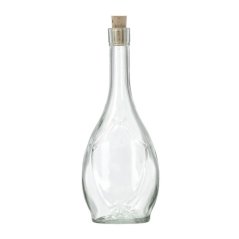 Glas-Alkoholflasche 250ml IKONA mit Korkverschluss