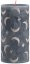 Kerze Bolsius Rustikal, Weihnachten, mit Aufdruck Schieferblau, 130/68 mm