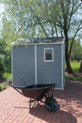 Fúrik Greenlawn Nero 140 lit., plast, záhradný, čierny