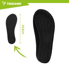 Čierne topánky do vody - veľkosť 40 Trizand (akce)