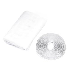 Samolepilna mreža za okna 150x130 bela (akce)