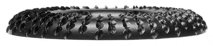 Rašle do úhlové brusky čtvrtkruhová R15 125 x 22,2 mm střední zub, TARPOL, T-94