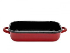 Enodelni pekač 37cm, 4,8L, emajl, mešanica barv