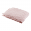 TEMPO-KONDELA SULIA TYPE 1, kötött takaró rojtokkal, világos rózsaszín, 120x150 cm