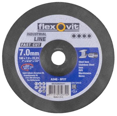 FlexOvit FastCut A5360 oštrica 180x7,0x22,2 mm, A24Q-BF27, čelik