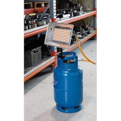 Infracrvena grijalica BRI VS-piezo s keramičkim plamenikom i držačem, 4,2 kW MEVA