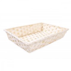 Kosár BAMBUS téglalap 32x24x7 cm