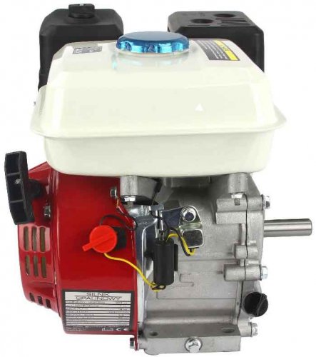 Benzin-Viertakt-Verbrennungsmotor, 223 cm3, Leistung 7,0 kW, Welle 19 mm, MAR-POL