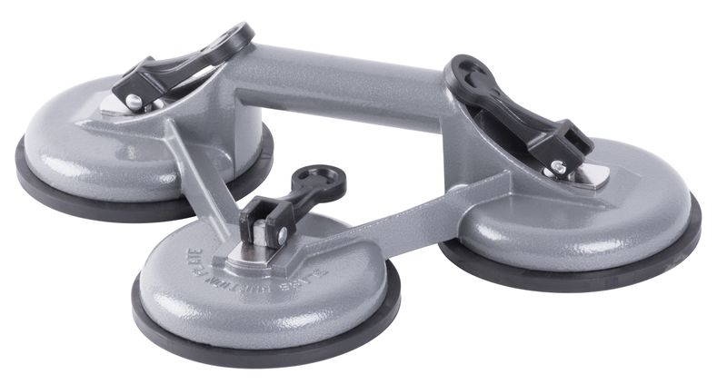 Glashalter Strend Pro CUP-785, Saugnapf, 3-domig, Metall, Zn