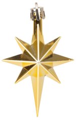 MagicHome Weihnachtskugeln, Set, 50 Stück, 4-5 cm, Gold, Stern, Girlande, Kegel, für den Weihnachtsbaum