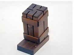 Suport cutite lemn 17cm 6-cutite