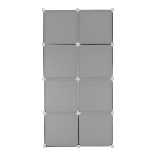 Dětská modulární skříň, šedý/dětský vzor, ATREY