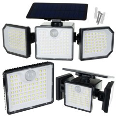 Napelemes lámpa 167LED 500lm Izoxis 24633