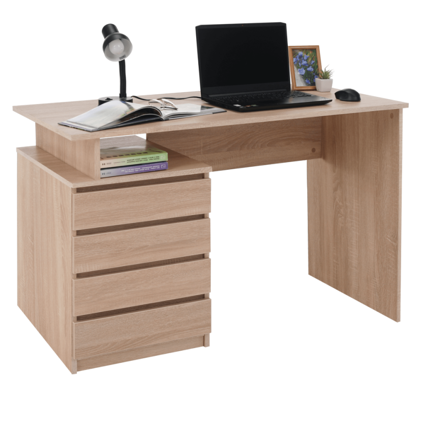 PC-Schreibtisch, Sonoma-Eiche, HANY NEU