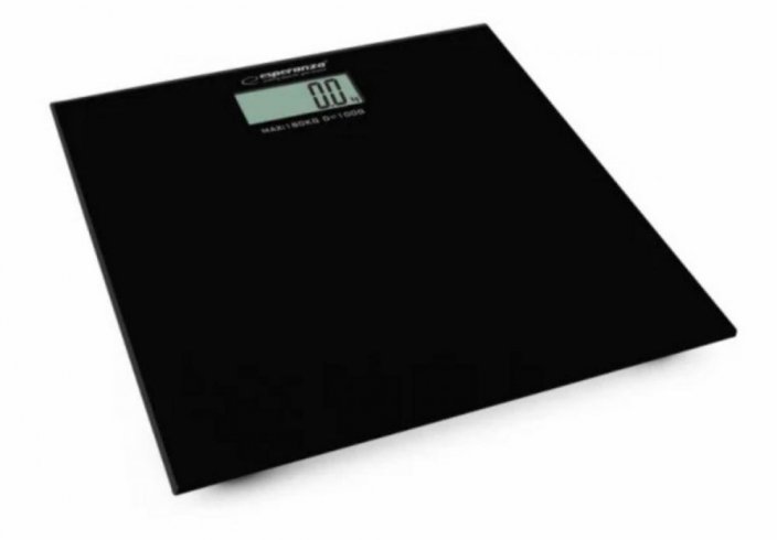 Váha osobná digitálna do 180kg AEROBIC čierna