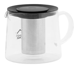 Teáskanna MagicHome TP003, 1,5 lit, üveg / PP / rozsdamentes acél