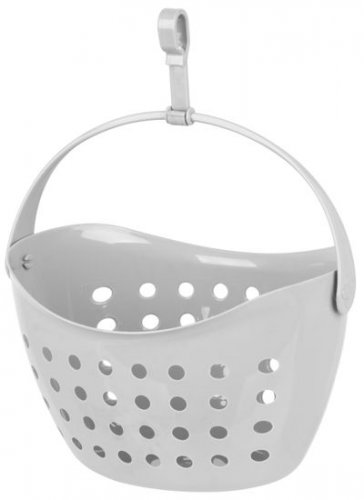 Basket Strend Pro, pentru agrafe de rufe, gri, 21x16,5x14,5 cm