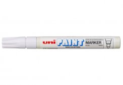 Marker etichetă marker alb UNI PX-20 lacuit KLC