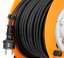 Cable Strend Pro CR038, 4 prize, L-20 m, IP44, cauciuc, extensie, pe tambur