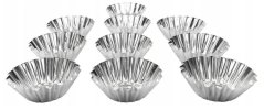 Backform/Korb 6,5cm verzinnt 10St