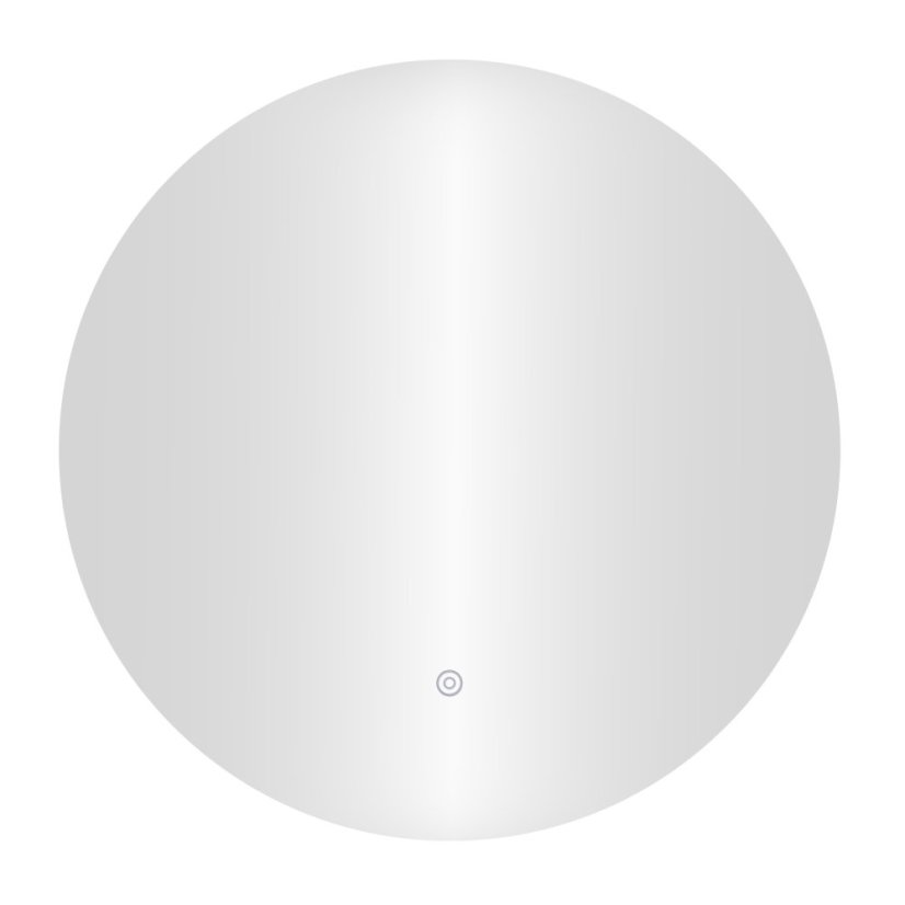 LED zrkadlo do kúpeľne okrúhle nástenné 60 cm 3 farby dotykový spínač ModernHome (akce)