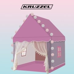 Dječji šator - roza Kruzzel 22653 (akce)