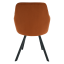 Designer-Sessel, Terrakotta-Samtstoff, AURIL