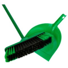 Miotła + trzonek 120cm + łopata kombi KLC