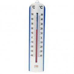 Außenthermometer UH 27,5 cm silber KLC
