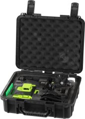 Laser Strend Pro Industrial 4 X 3D, zöld, tokban, tartozékokkal, távirányítóval