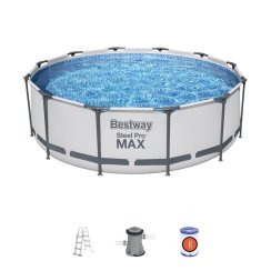 Bestway® Steel Pro MAX bazen, 56418, pumpa, ljestve, 3,66x1,00 m