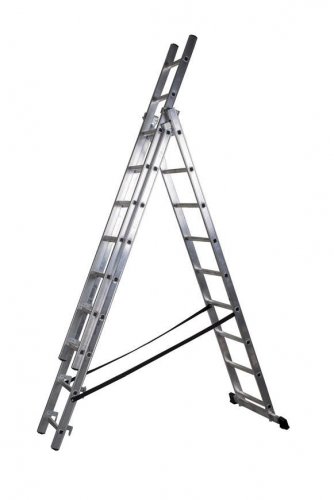 Leiter Strend Pro DP 3x09, Alu, EN 131 max. 4,80 m, BASIC